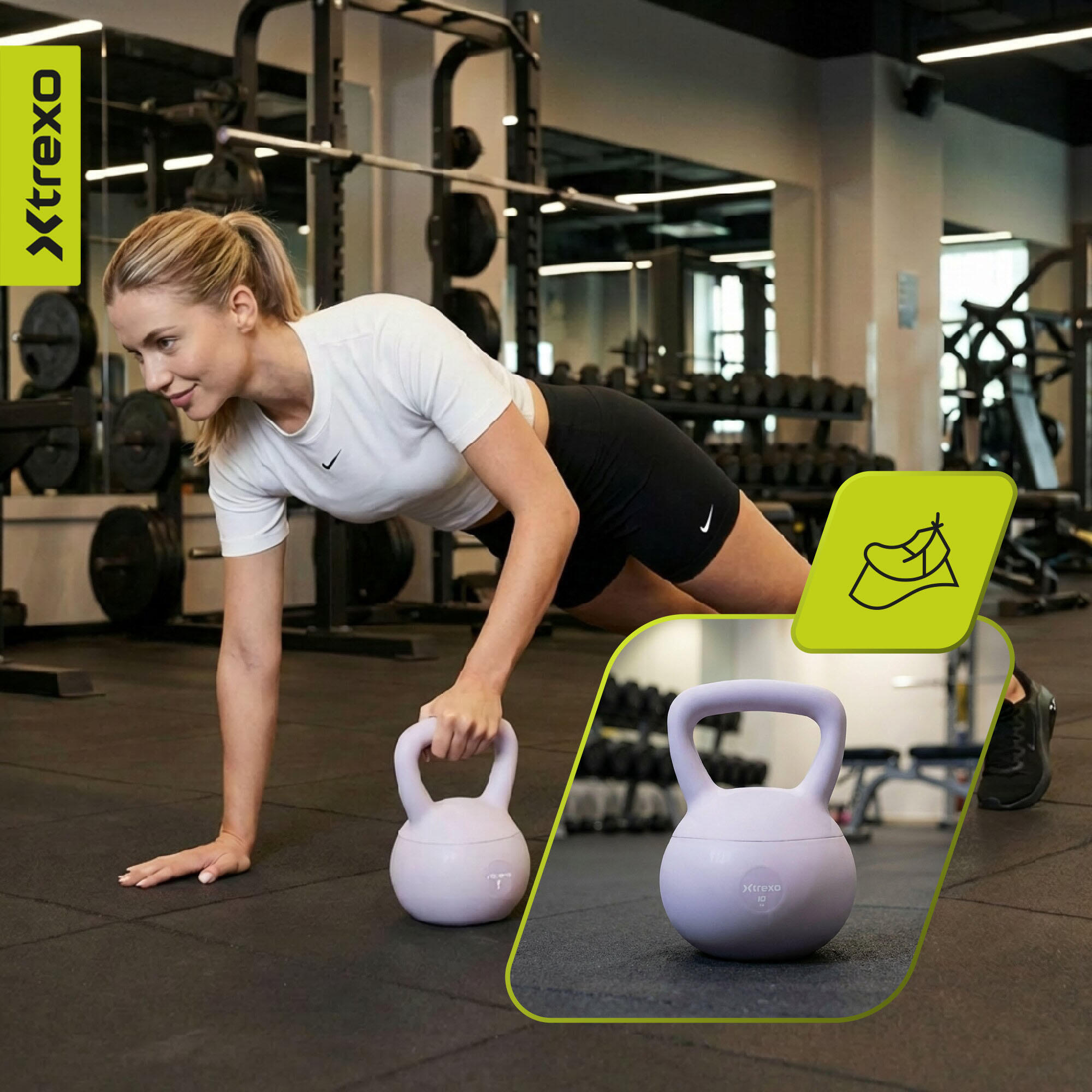Kettlebell morbido XTREXO 10 kg 5/7