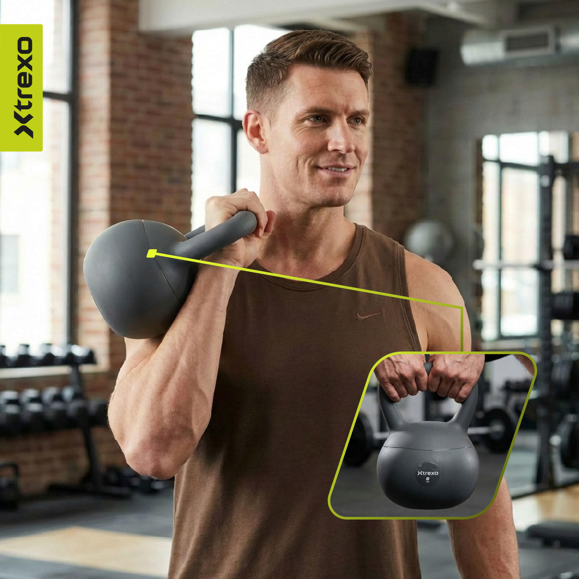 Kettlebell morbido XTREXO 8 kg 6/7