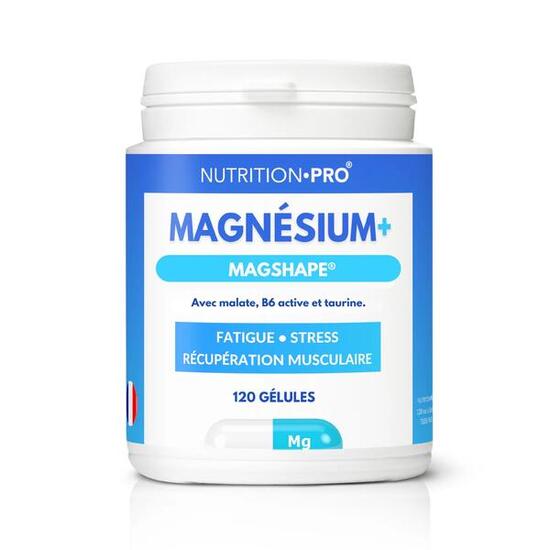 MAGNÉSIUM+ - 120 GÉLULES