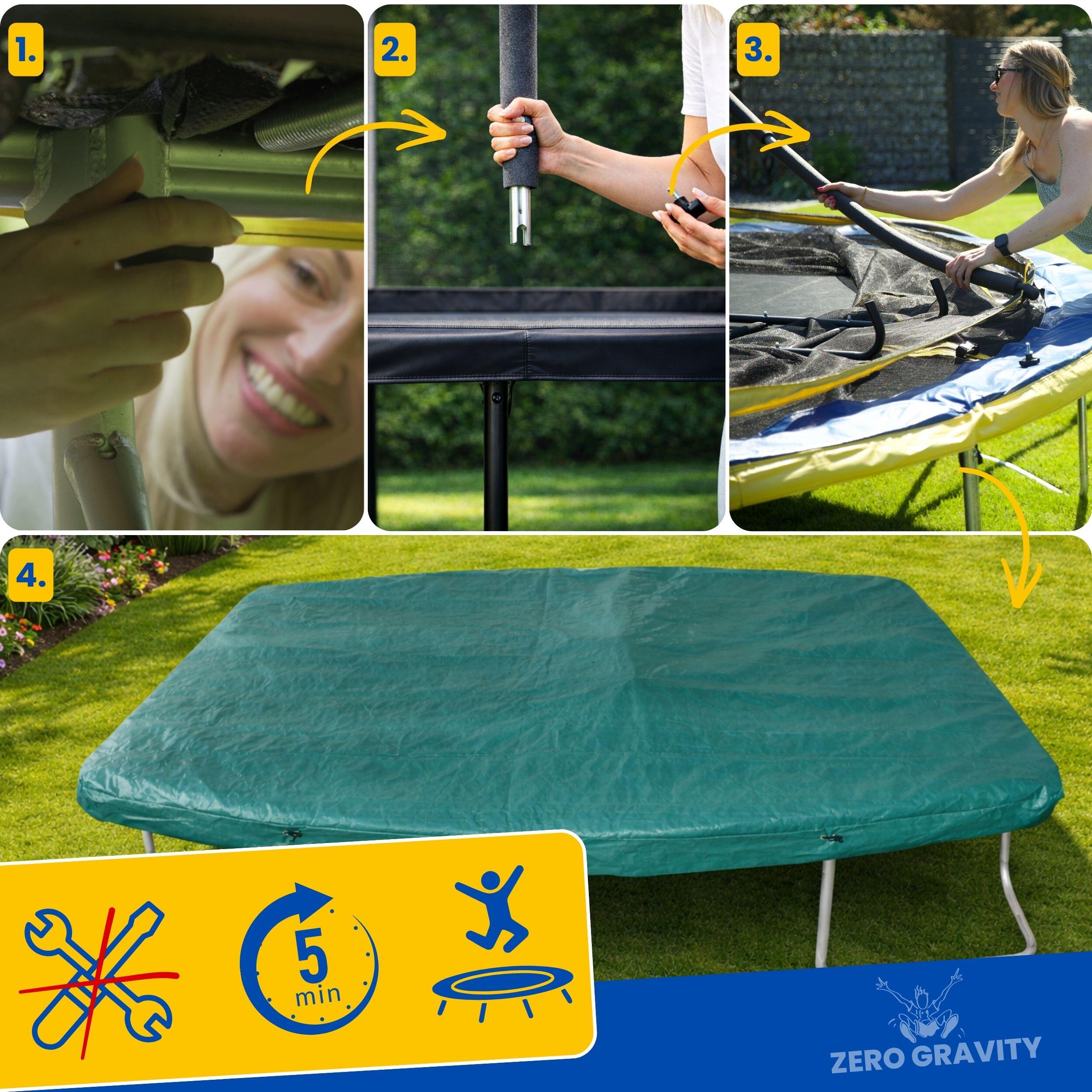 10 Trampolin-Reparaturflicken 4 Zoll – Große, La Produktbild-Vorschau 2