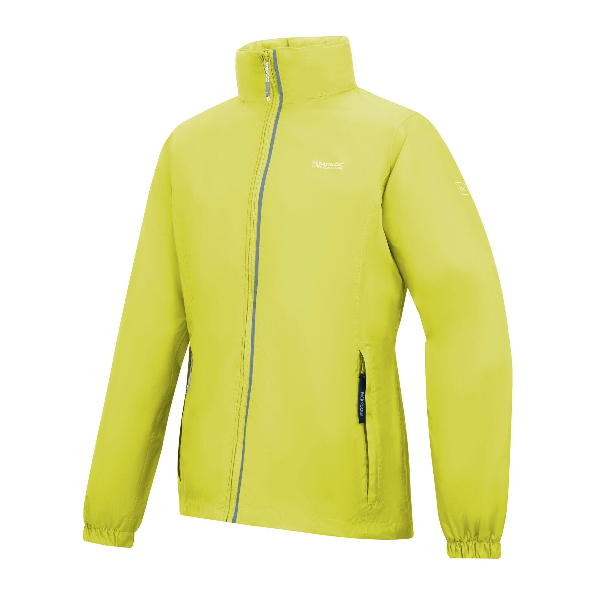 Veste Imperméable À Capuche CORINNE Femme (Jaune Clair) 3/5