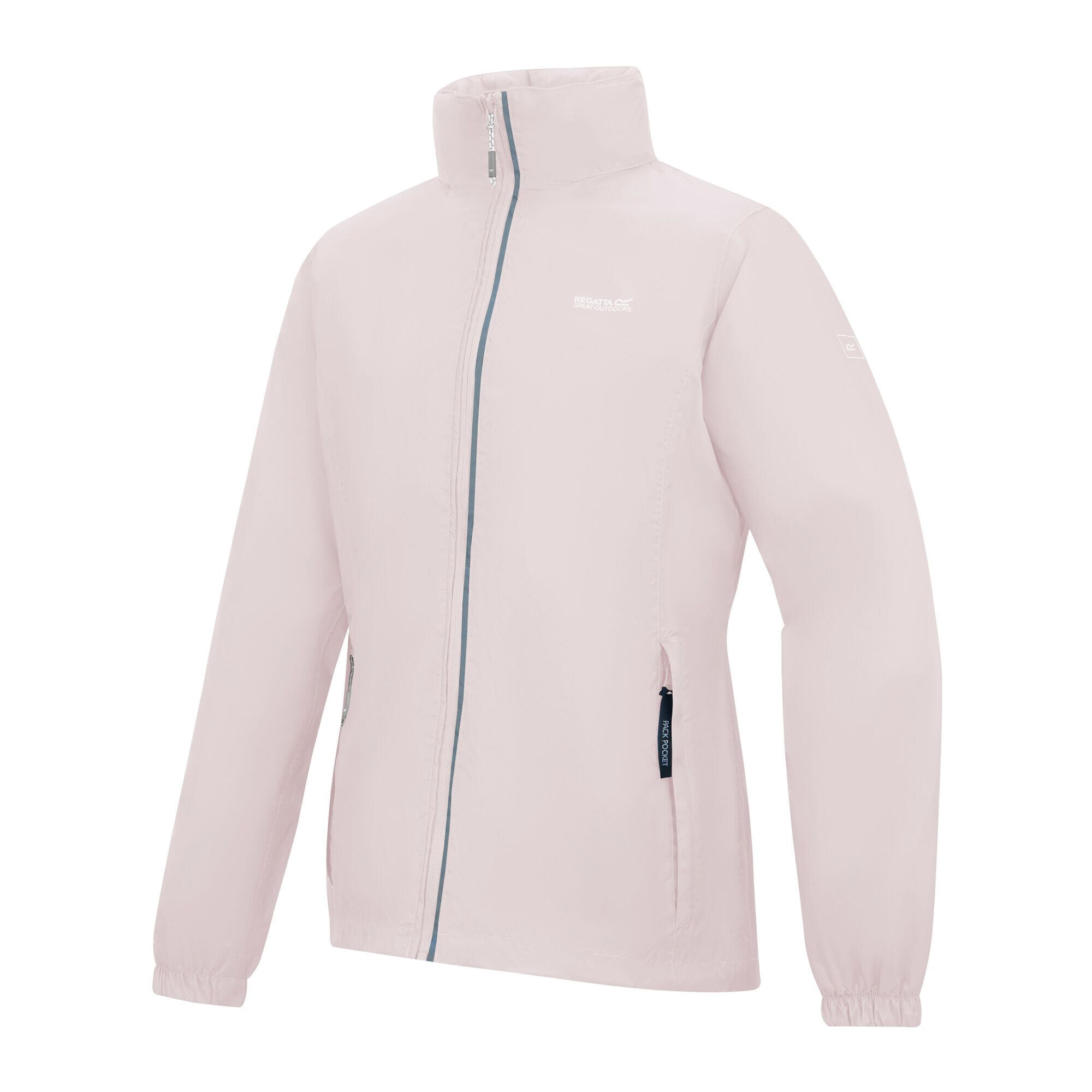 Veste Imperméable À Capuche CORINNE Femme (Rose Brumeux) 3/5