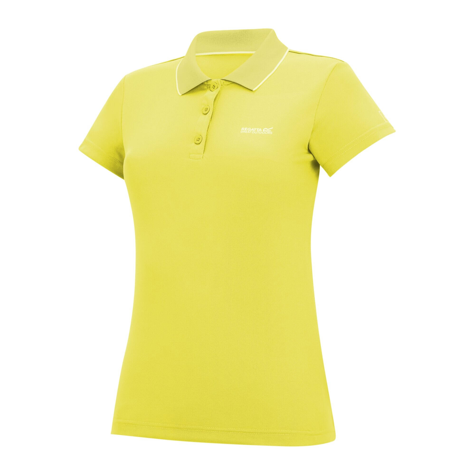 "Maverick V" Poloshirt für Damen Kanarien-Gelb 3/5