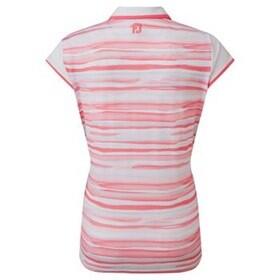 Polo Golf Footjoy Sleeve Block Mujer Coral 2/2