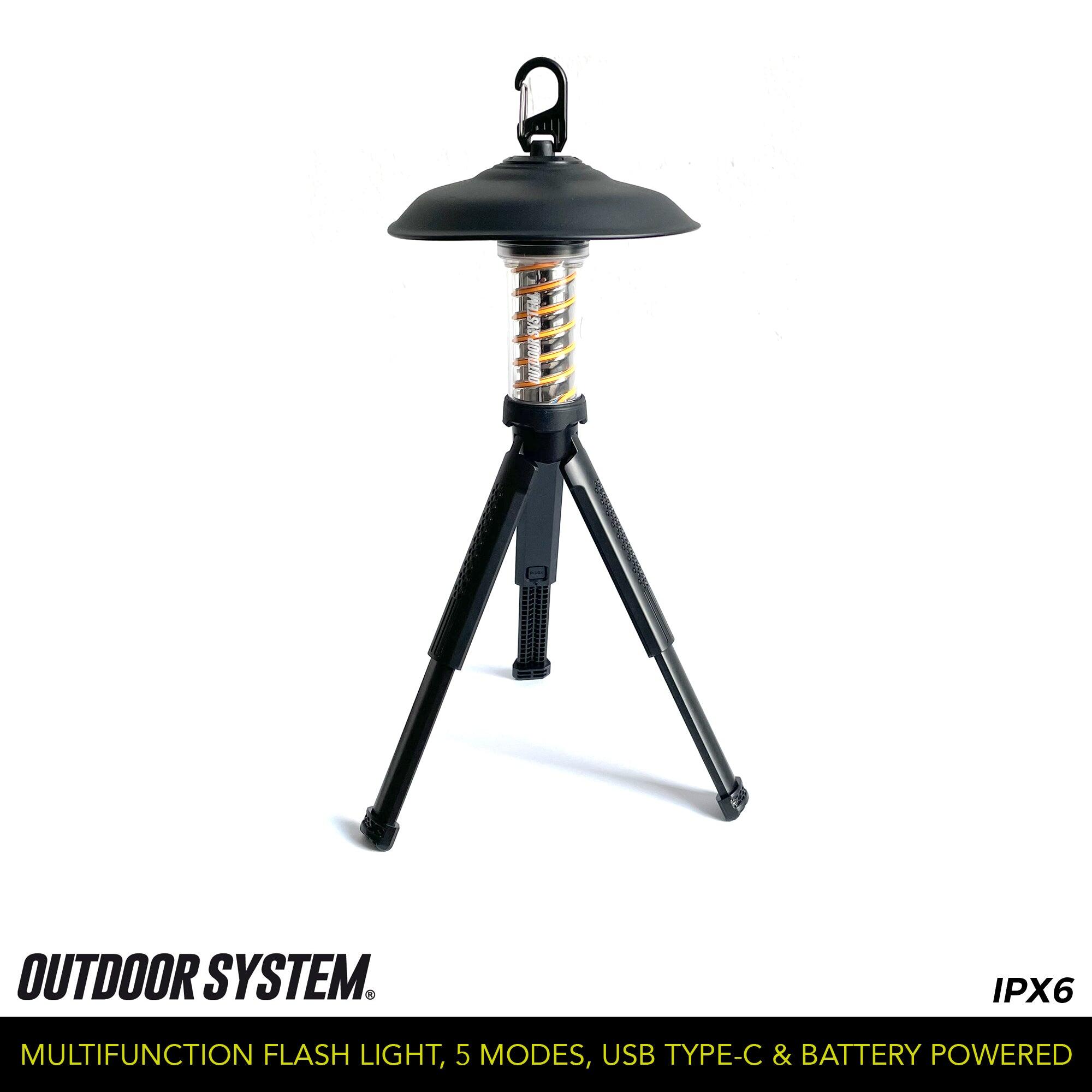 OUTDOOR SYSTEM - Torcia multifunzione IPX6 2/7
