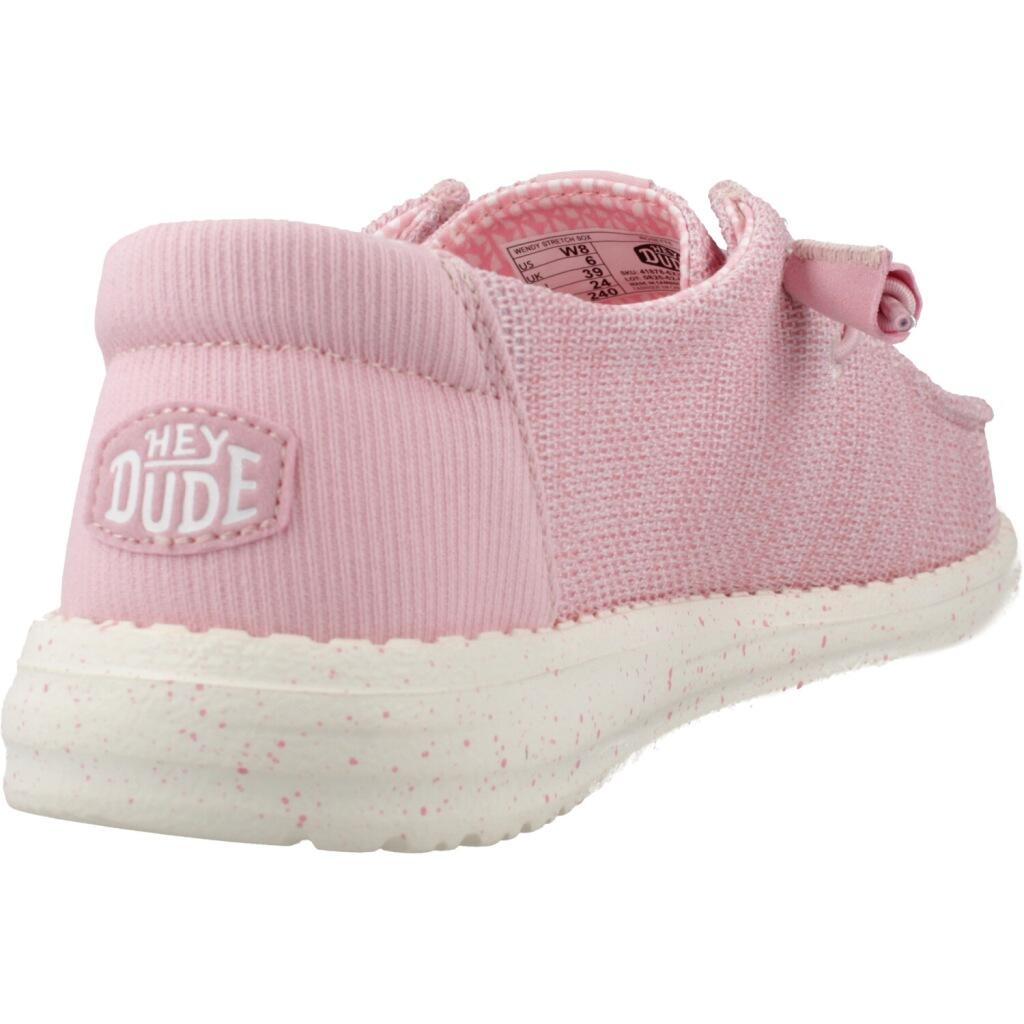 Hey Dude Modèle Wendy Stretch Mesh Ceramic Couleur Rose 3/5