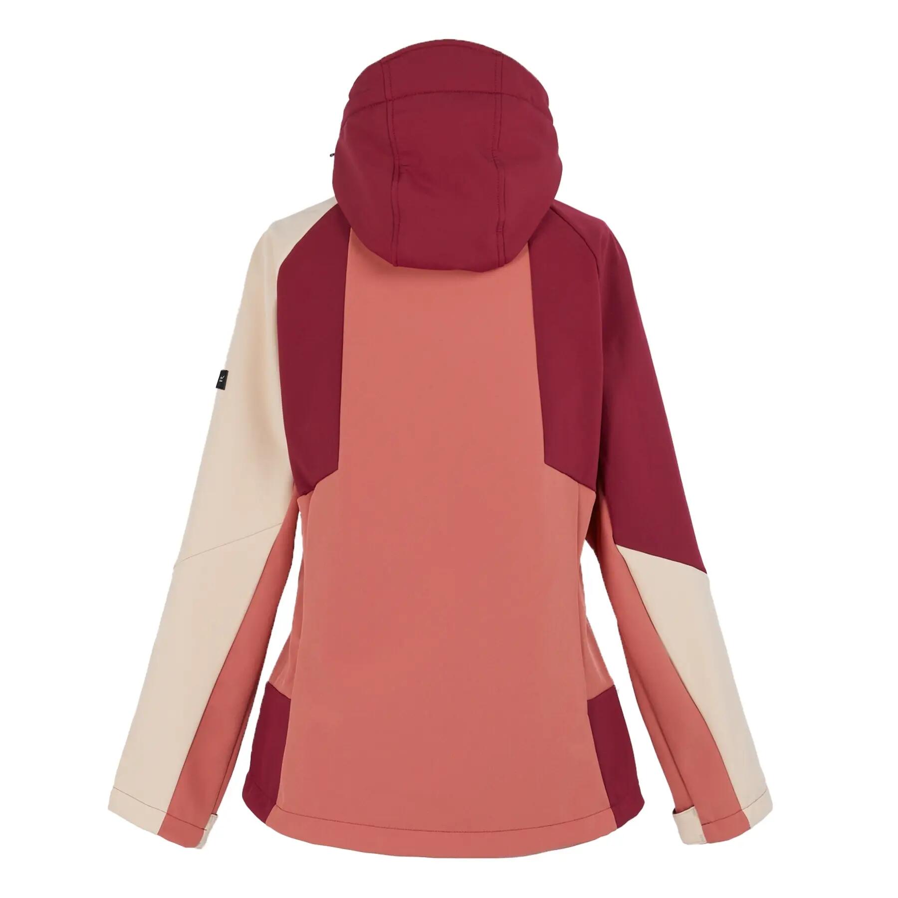 Veste à capuche softshell femme Regatta Desoto X 3/7
