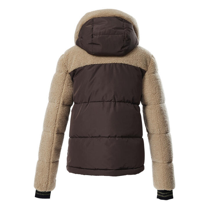 killtec meisjes Outdoorjack/functioneel jack met capuchon KOW 195 GRLS JCKT, blackberry, 140, 38510-000 : KILLTEC