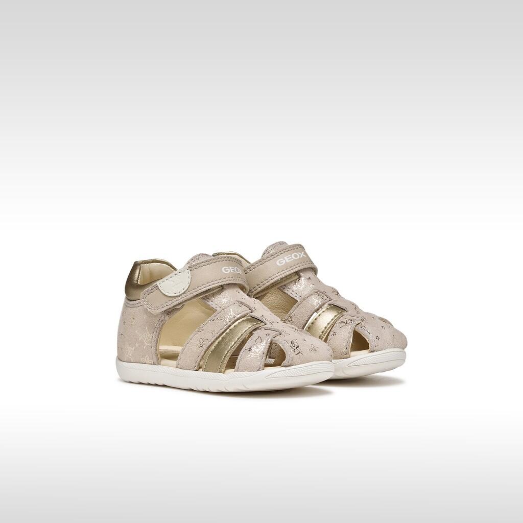 Sandales Bébé Fille B SANDAL MACCHIA GIR Beige/Platine 3/7