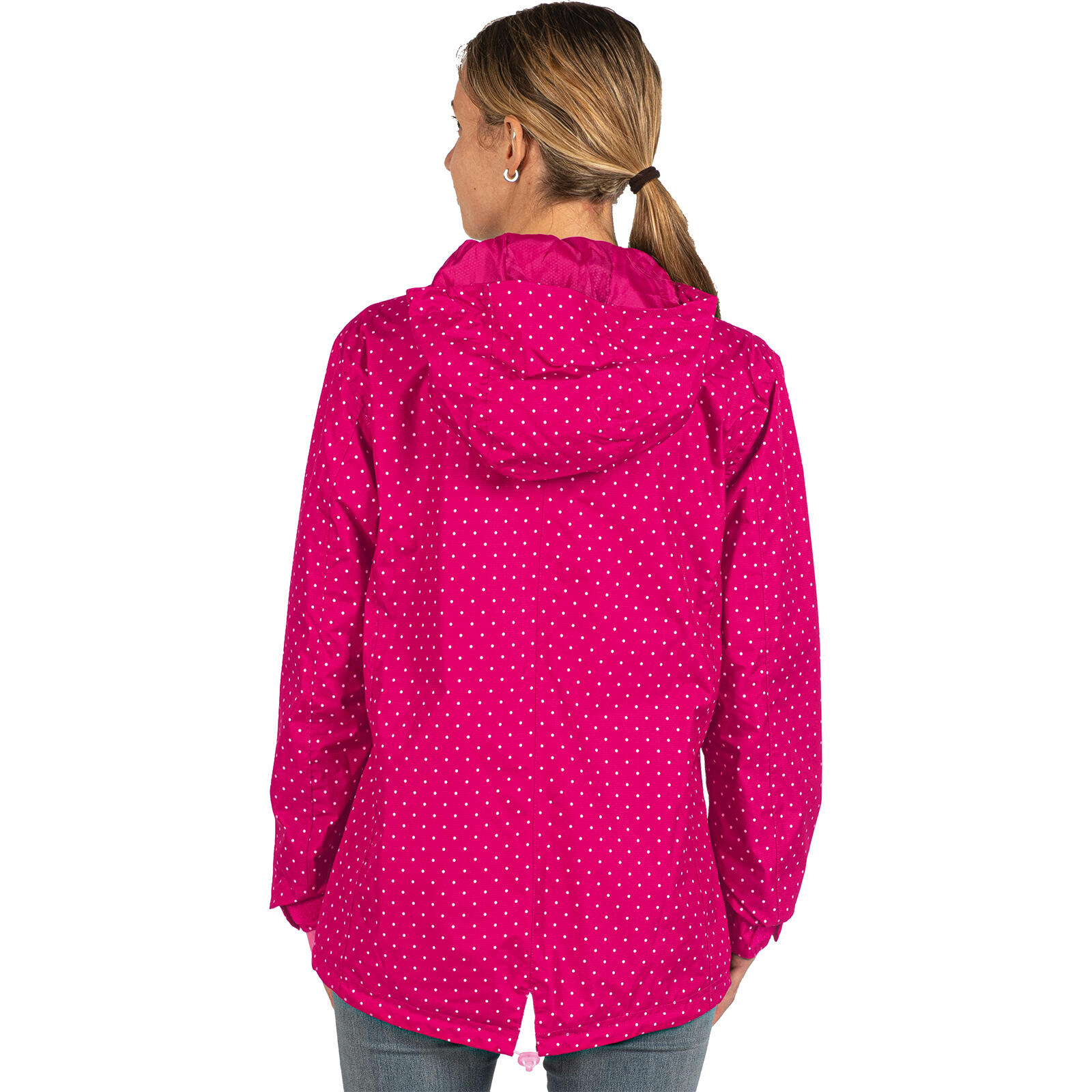 Giacca funzionale da donna LUCIE rosso ciliegia 5/5