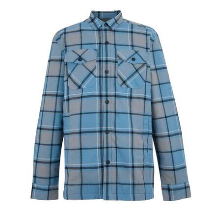 Chemise shacket pour homme Spennith, doublée en polaire