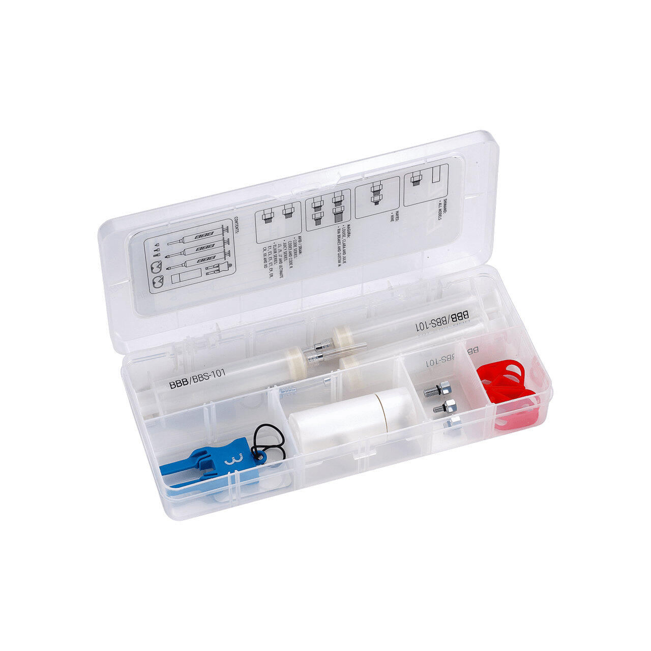 Kit de purge universel pour frein à disque BBB Cycling 4/6