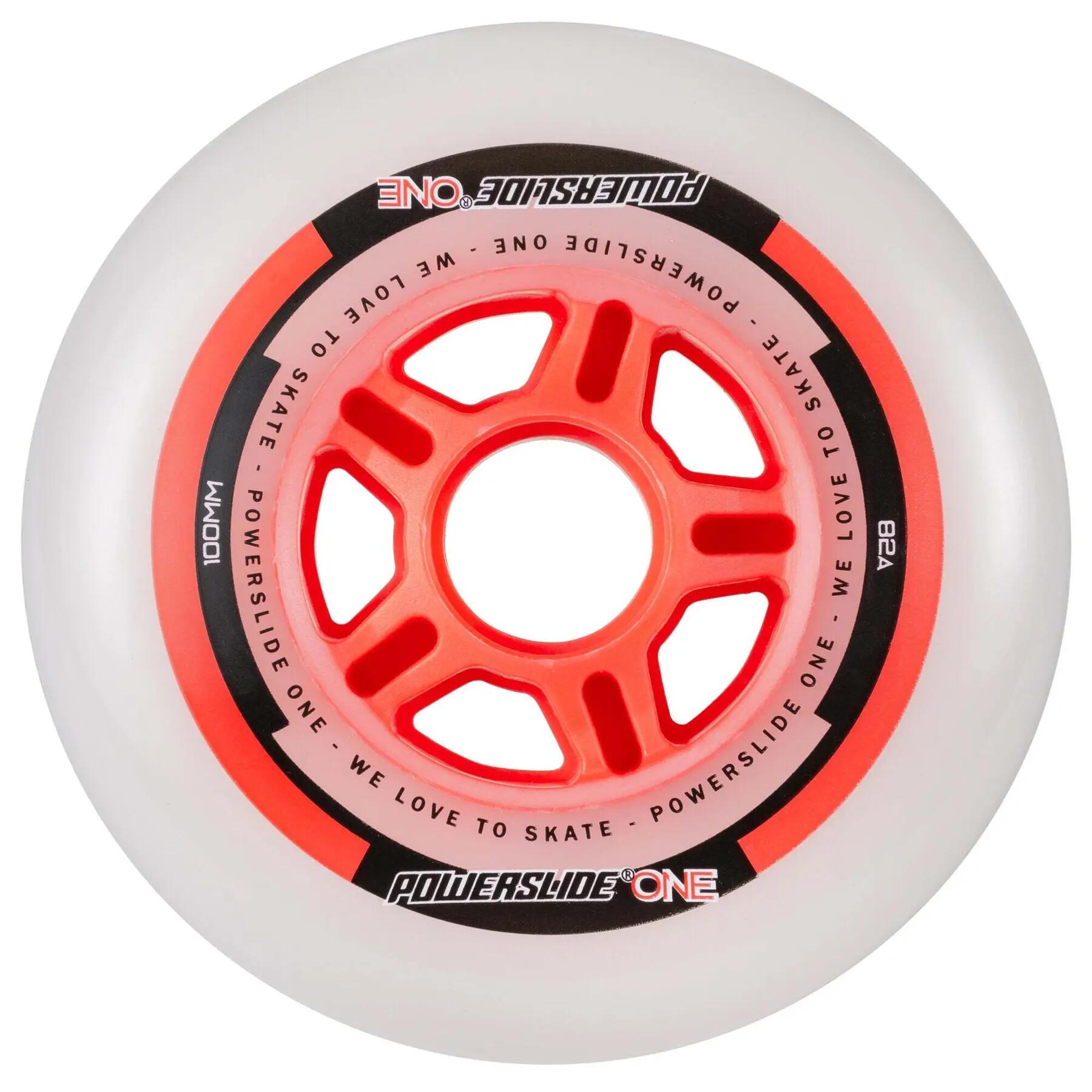 Inline-Skate wheel Powerslide PS One (x4) 2/4
