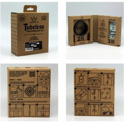 Kit conversion roue tubless Peaty's