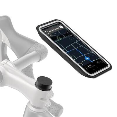Supporto per telefono che si avvita alAttacco manubrio Shapeheart