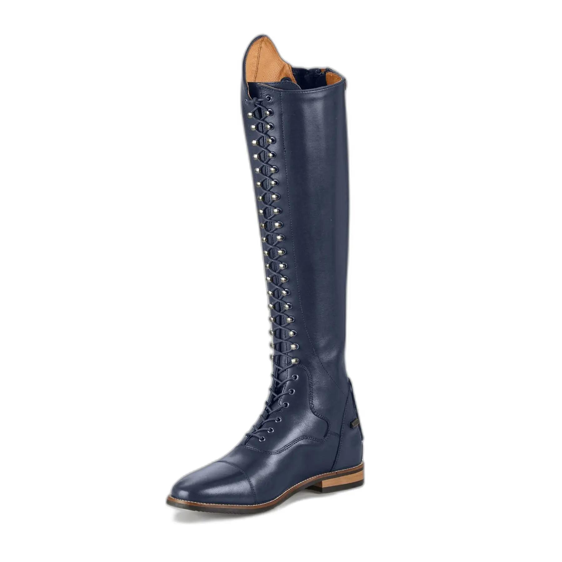 Reitstiefel mit Schnürung Leder Frau Premier Equine Maurizia Large 3/6