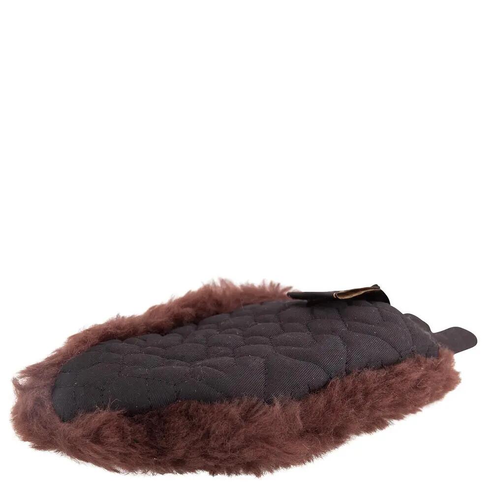 Gants de pansage simple face en mouton BR Equitation 4/4