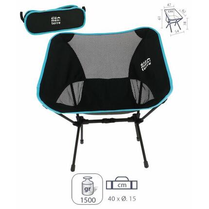 Kompaktowy fotel składany Élémenterre Bomont