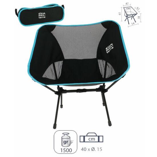 Kompaktowy fotel składany Élémenterre Bomont