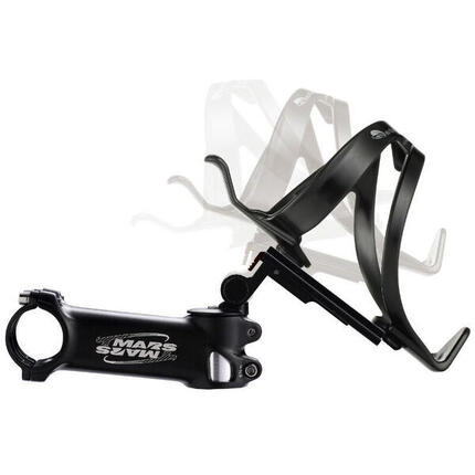 Fixation de porte bidon avec bouchon potence anodise P2R Ahead-Set