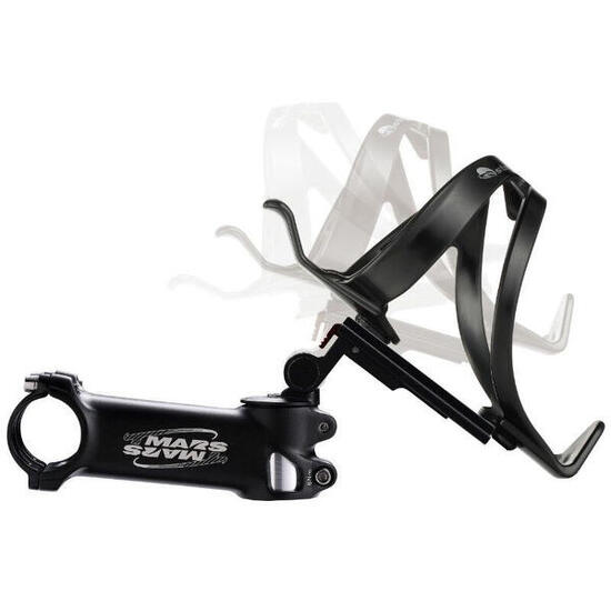 Fixation de porte bidon avec bouchon potence anodise P2R Ahead-Set