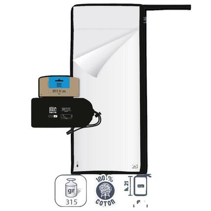 Drap housse de sac coton Élémenterre Epicea