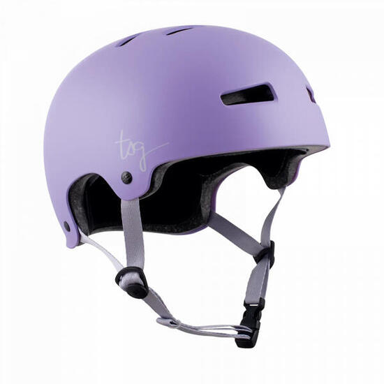 TSG Casque Evolution WMN Solid Colors Violet Satiné