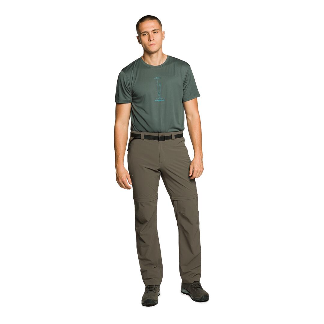 Wandelbroek Heren - TRANGO Largo Aroche  Convertible SS - MossGrey 2/7