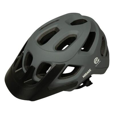 Mirage mtb / tour / speed pedelec fietshelm - mat grijs