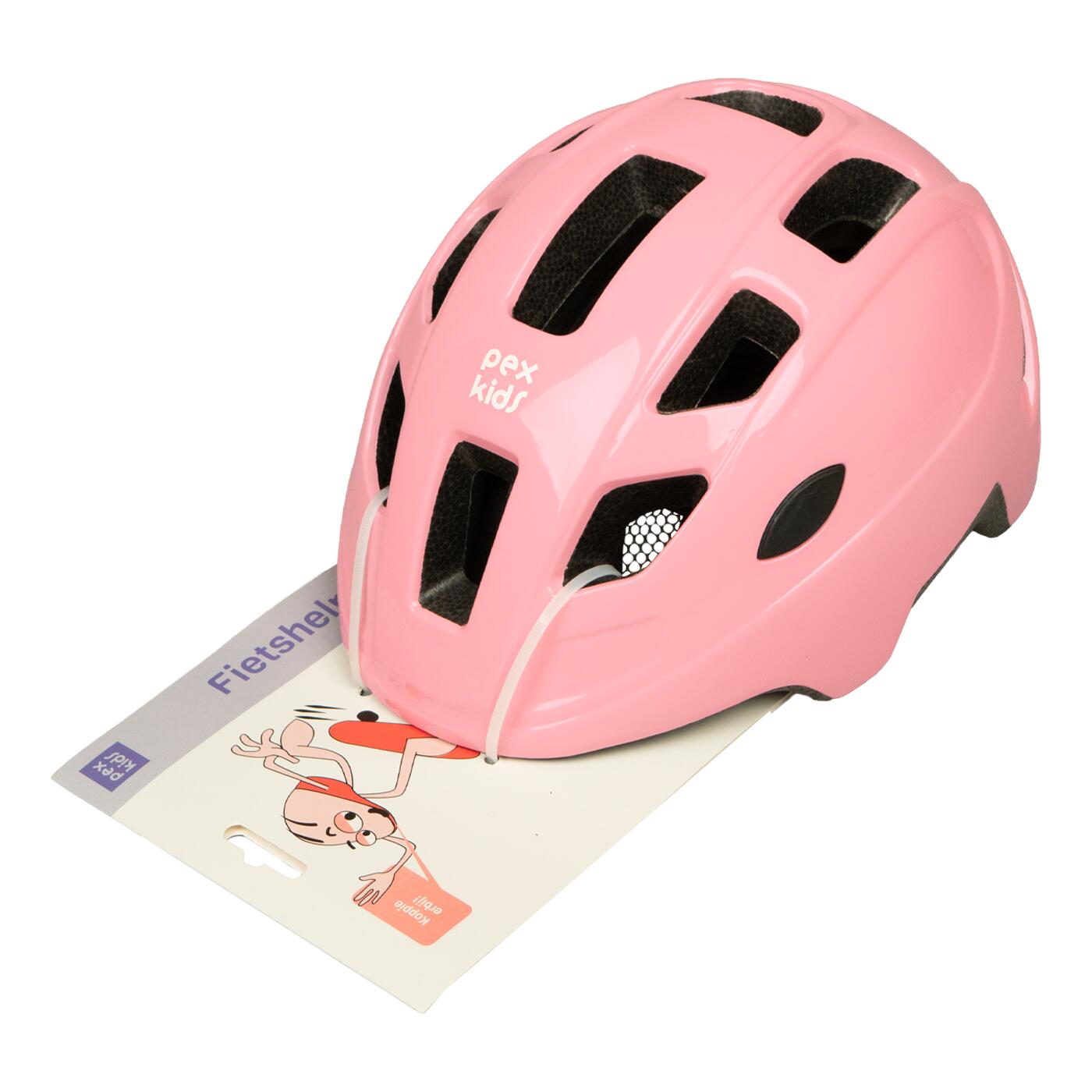 PexKids Kinder Fietshelm Roze 1/4