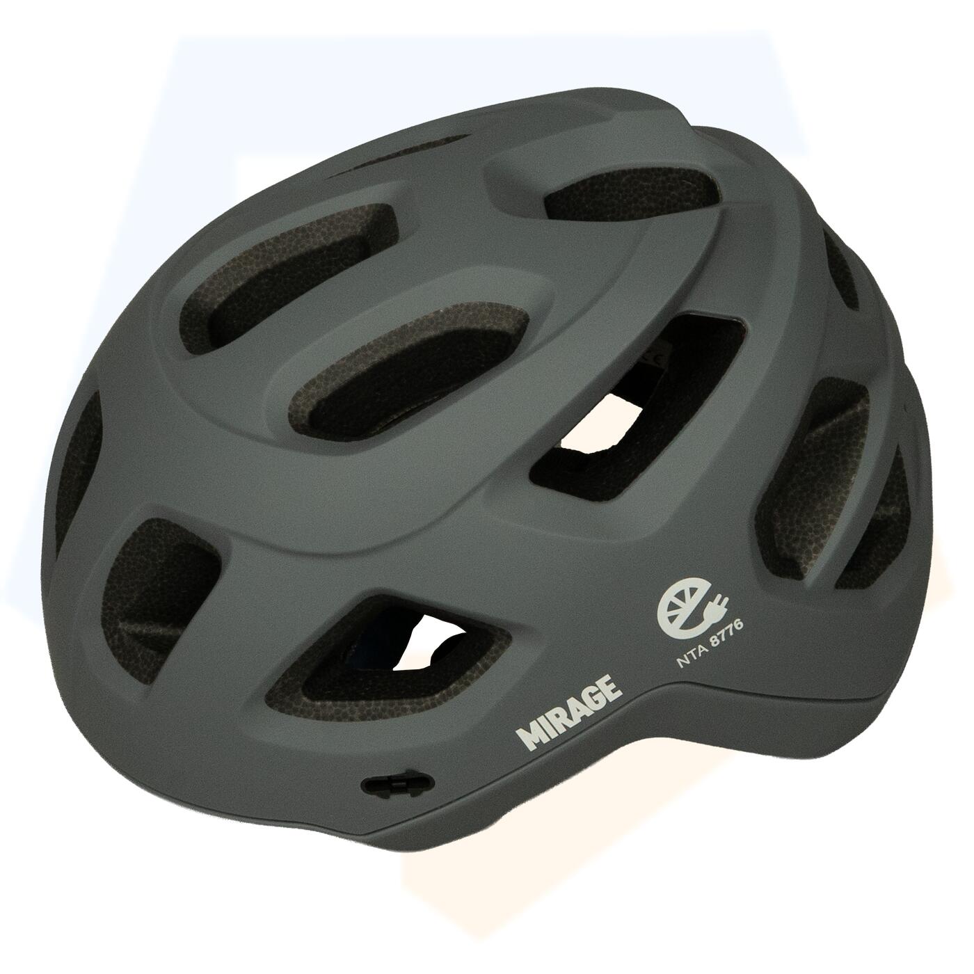 Mirage MTB / Tour / Speed Pedelec Fietshelm - Mat Grijs 3/5