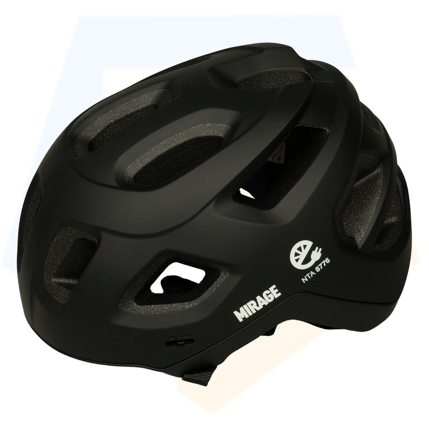 Mirage MTB / Tour / Speed Pedelec Fietshelm - Mat Zwart 3/5