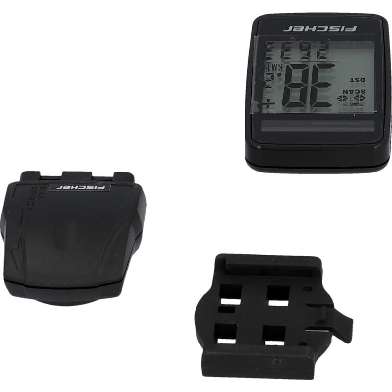 FISCHER Fahrradcomputer Funk Solar FitPlus - 27 Funktionen 6/7