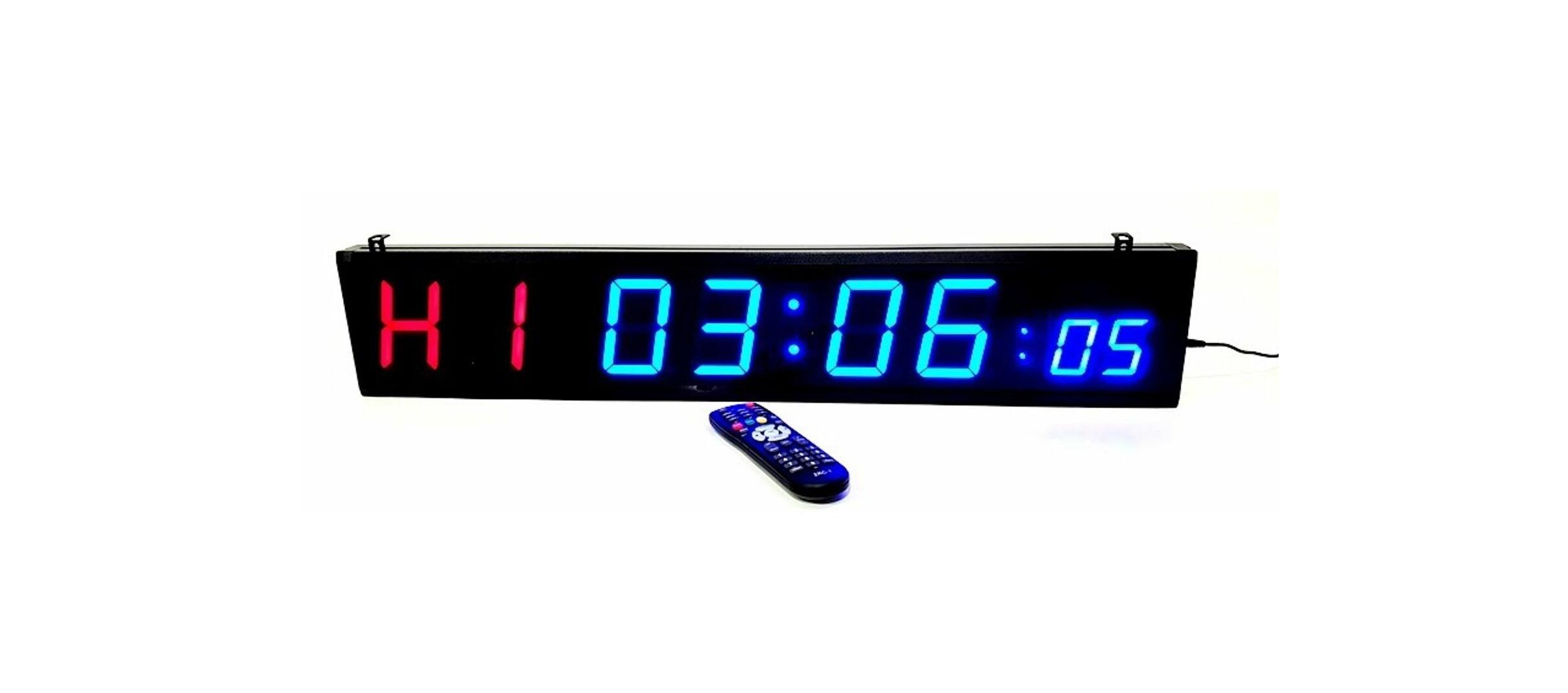 Morgan 8-Digit Led Interval Timer