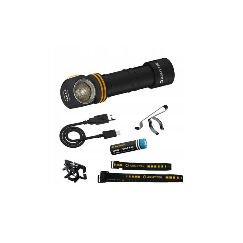 Latarka czołowa Armytek Elf C2 micro-USB Warm