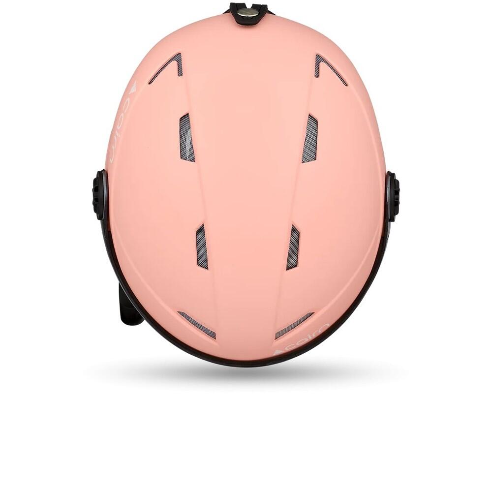 CAIRN Casque de ski ANDROID VISOR J - MAT PASTEL CORAL 3/3