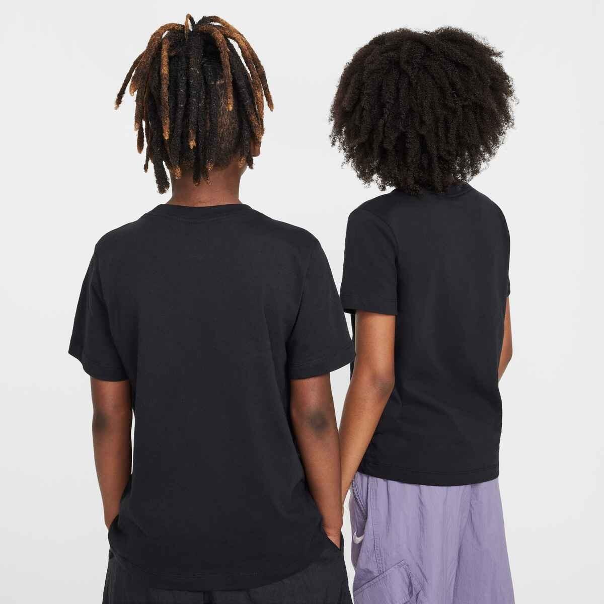 T-shirt junior nike nero 4/4
