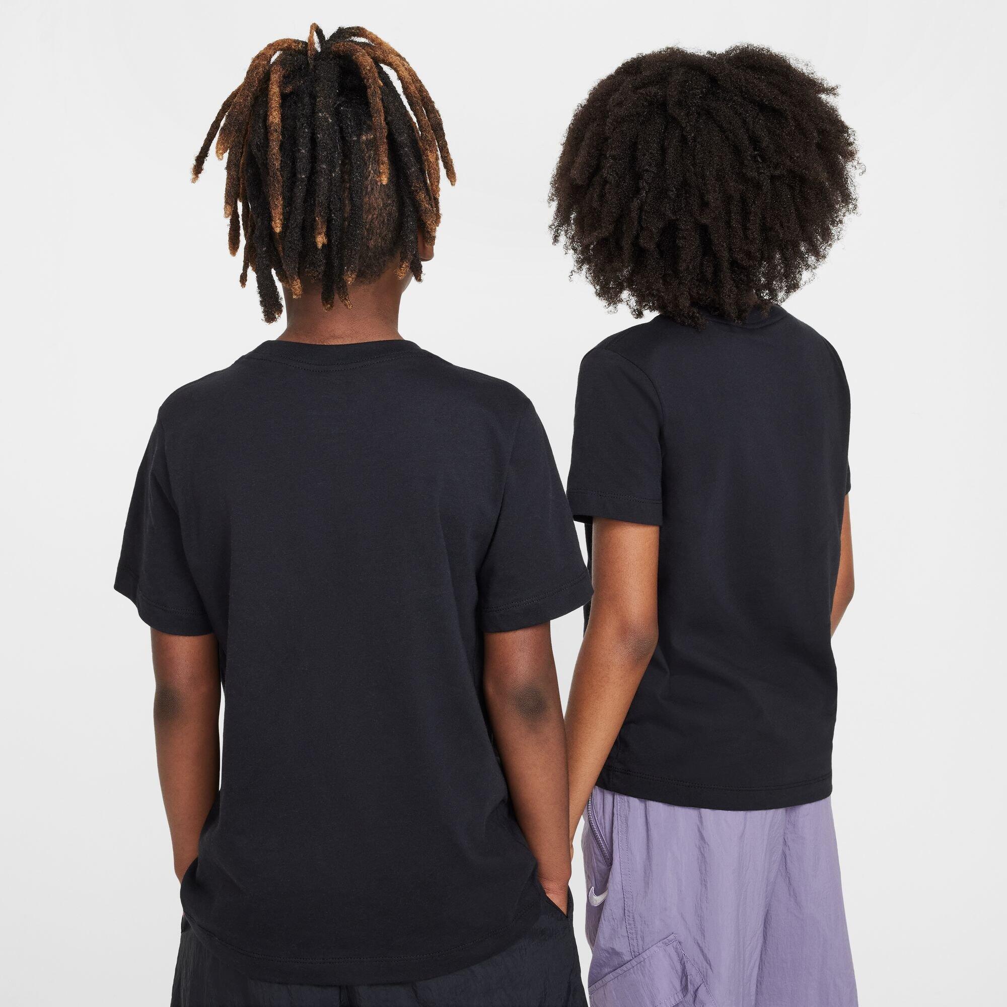 T-shirt junior nike nero 2/4
