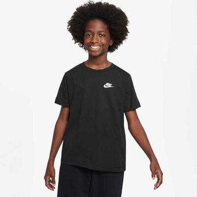T-shirt junior nike nero