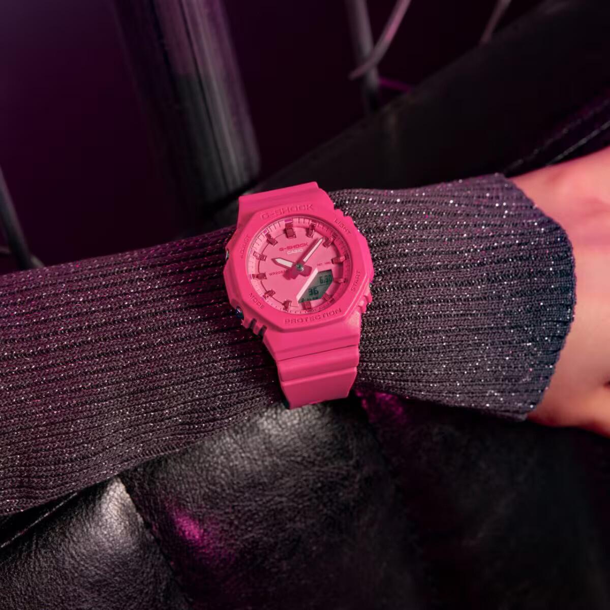 Herrenuhr Casio G-Shock OAK COMPACT TONE ON TONE SERIE - POWER PINK 4/6