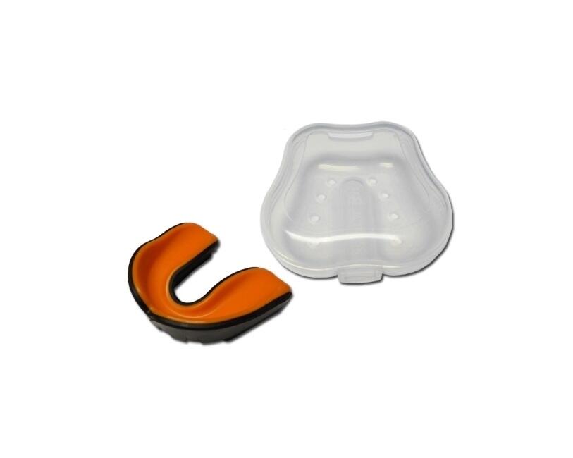 Morgan Mouth Guard Gel Fit - A+ Protection[Black & Orange]