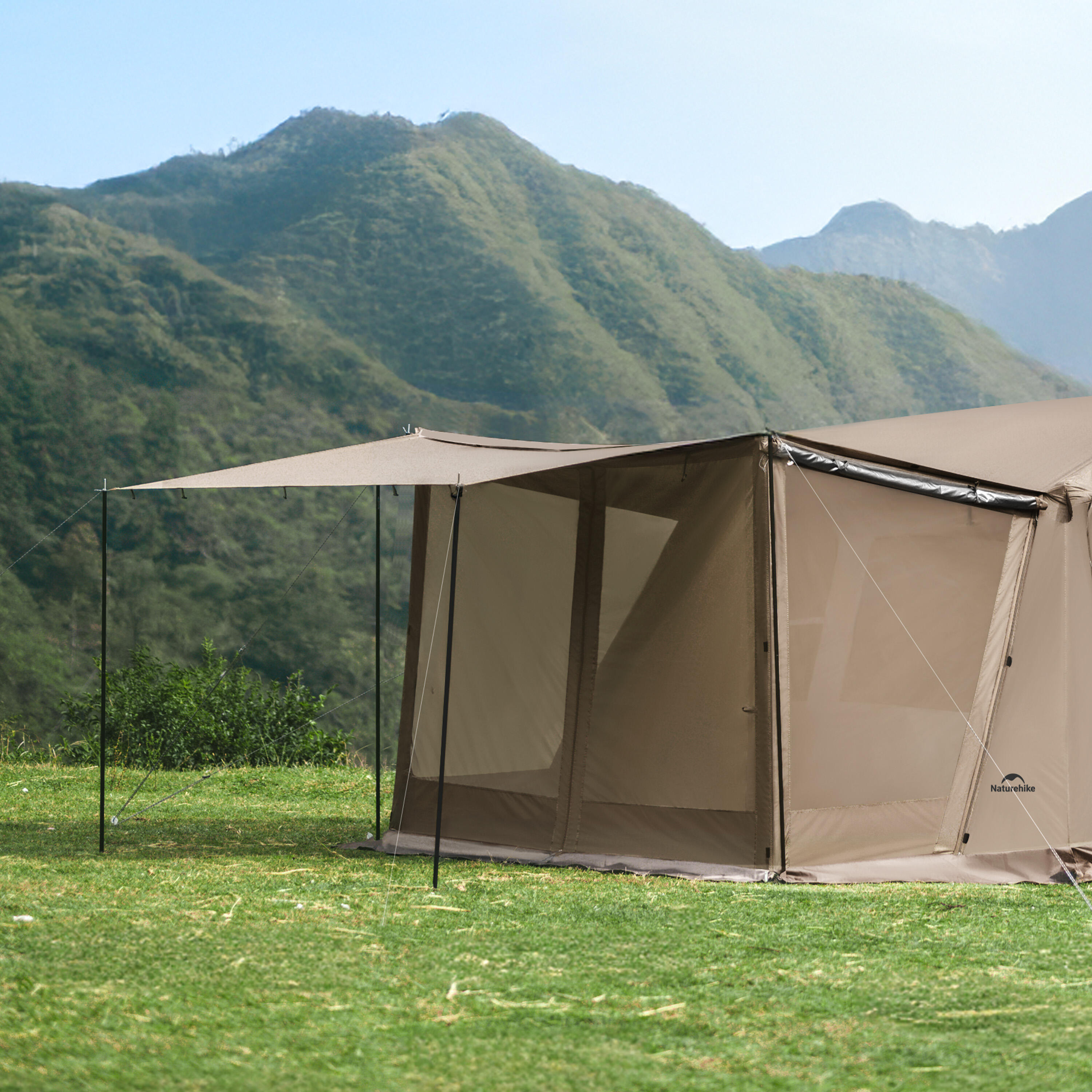 Tienda NatureHike Village 6.0 Plus para 4 personas: cómoda y resistente 3/7