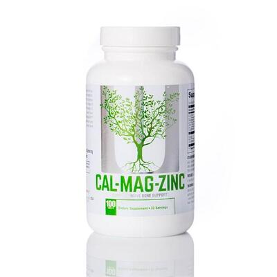 Universal nutrition calcium. zinc & magnesium (100 tabs) standard