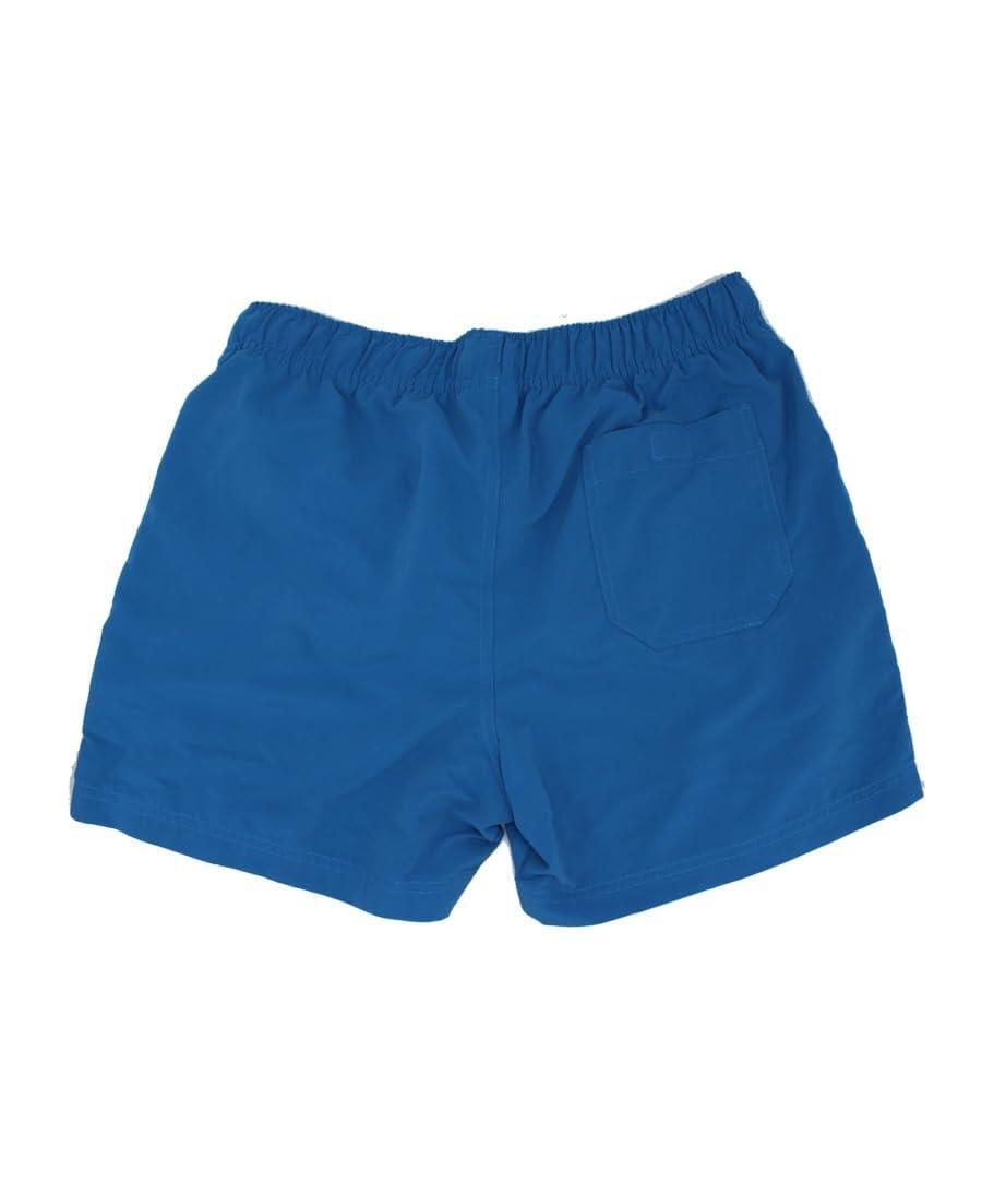 Bañador Hombre Corto 15" - bolsillo trasero - Quick-Dry (Azul, L) 2/7