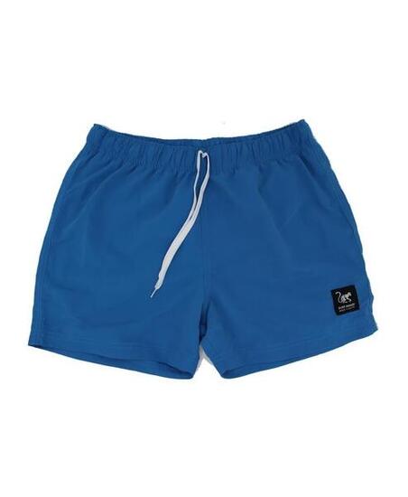 Short de Bain Homme - Cordon Ajustable / Séchage Rapide (Bleu)