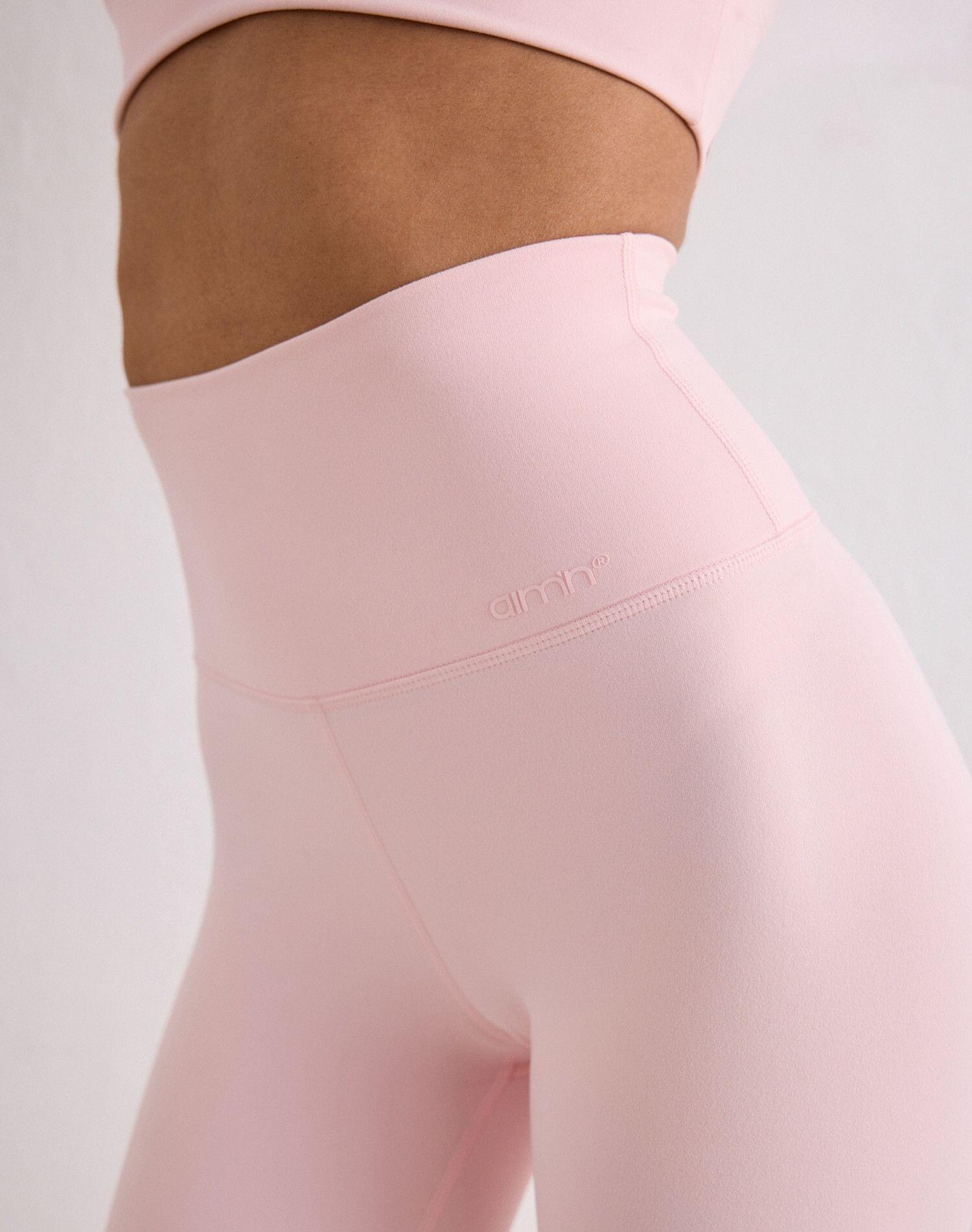 Dames Legging Petite Vochtafvoerend Hurkbestendig Pastelroze 3/6