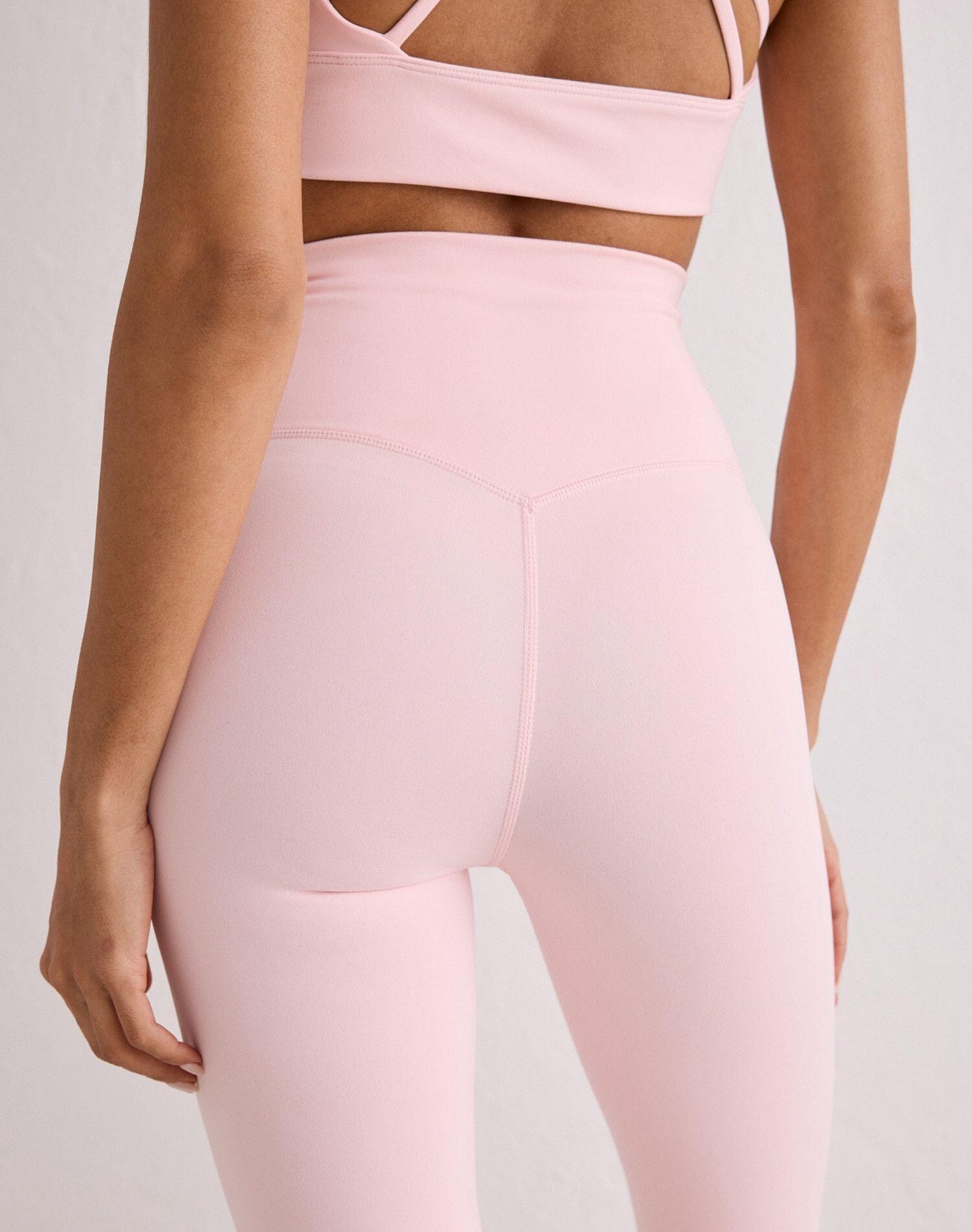 Dames Legging Petite Vochtafvoerend Hurkbestendig Pastelroze 4/6