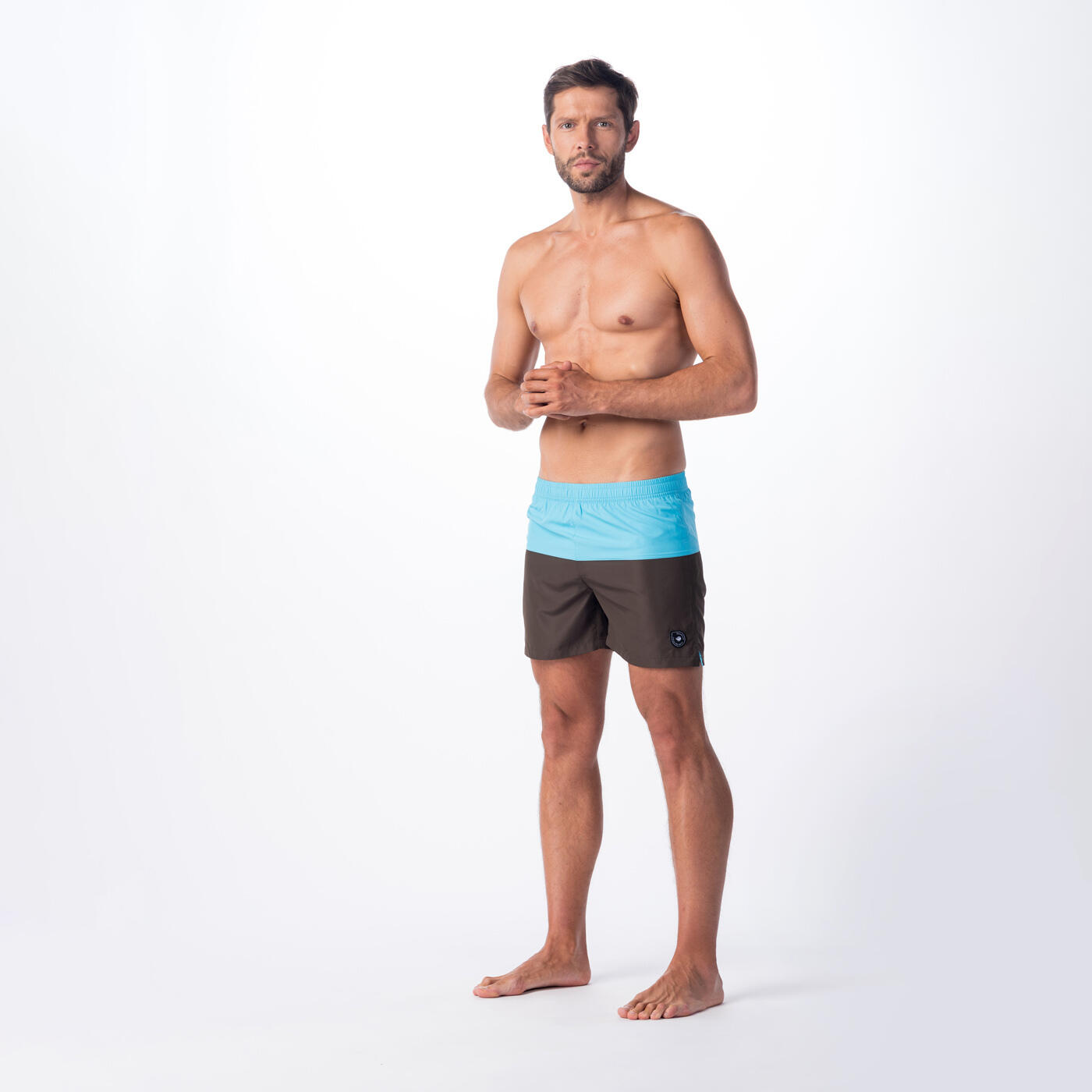 Costume Da Bagno A Pantaloncino Blocchi Di Colore Uomo Aquawave Kaden II Nero 5/5