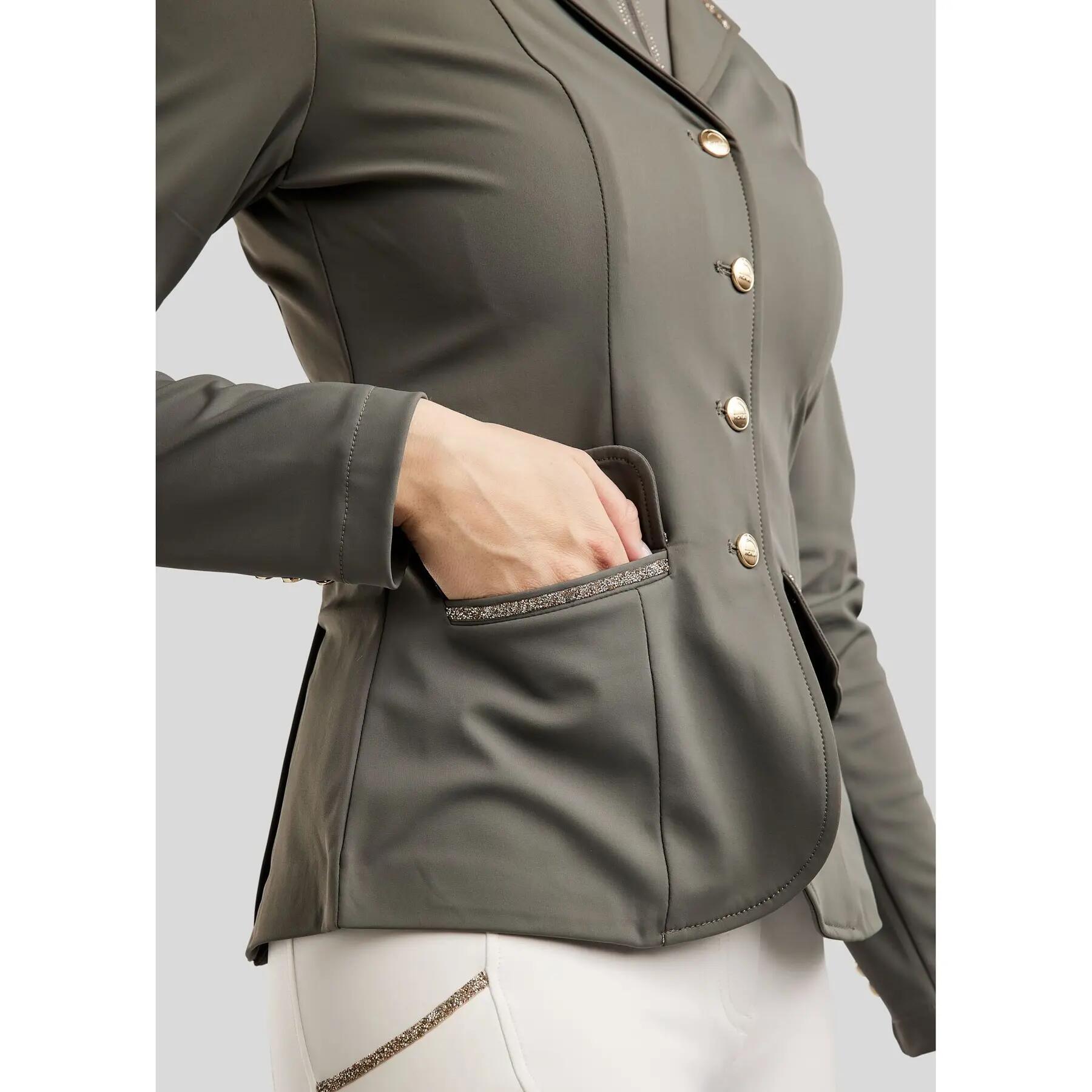 Veste de concours équitation femme Montar MoLila 3/5