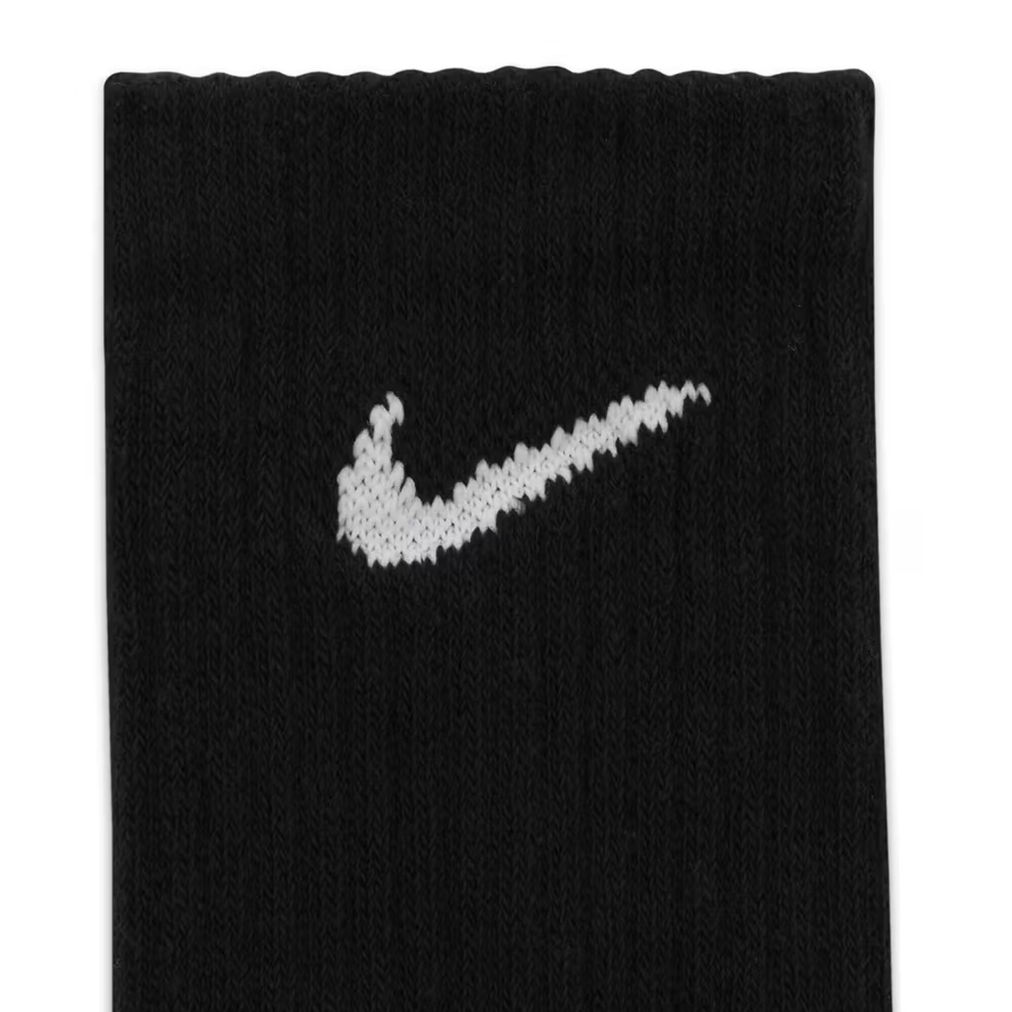 Calcetines Value de Algodón para Adultos Unisex Pack de 3 Negro 4/4